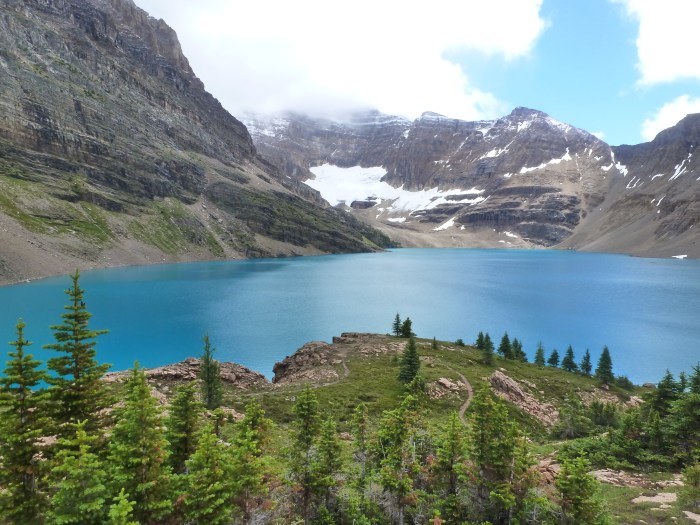 Mereció la pena caminar 30km para ver el lago McArthur en el parque nacional de Yoho