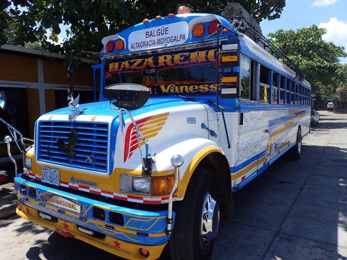 Uno de los tantos autobuses que cogimos.