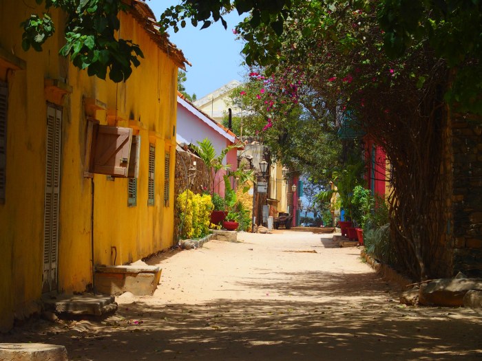 Calles de la Isla de Gorée