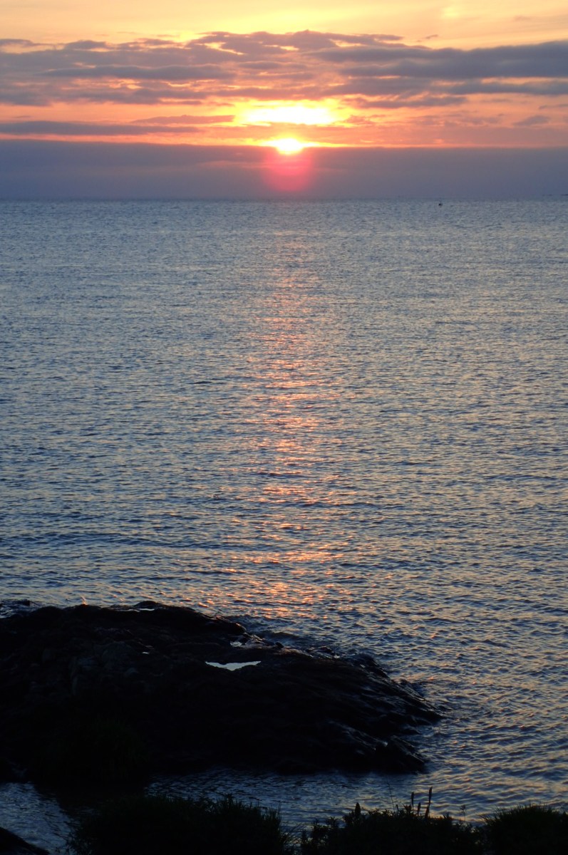 Atardecer en Colonia Sacramento