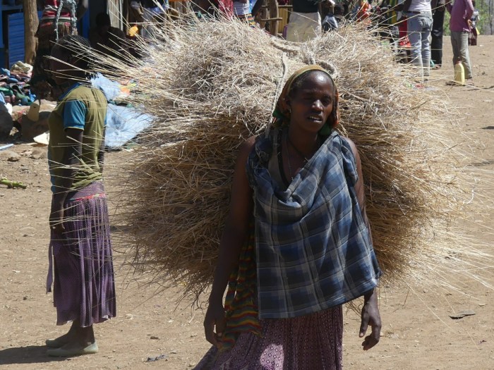 Esta cara representa la dureza de la vida de las mujeres en esta zona del mundo, Dimeka