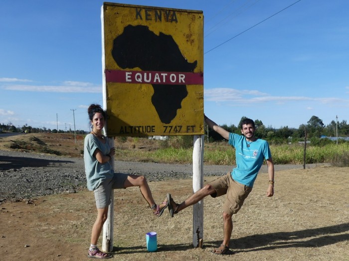 Atravesando el Ecuador en dirección al lago Turkana