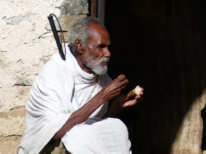 Anciano en Gondar